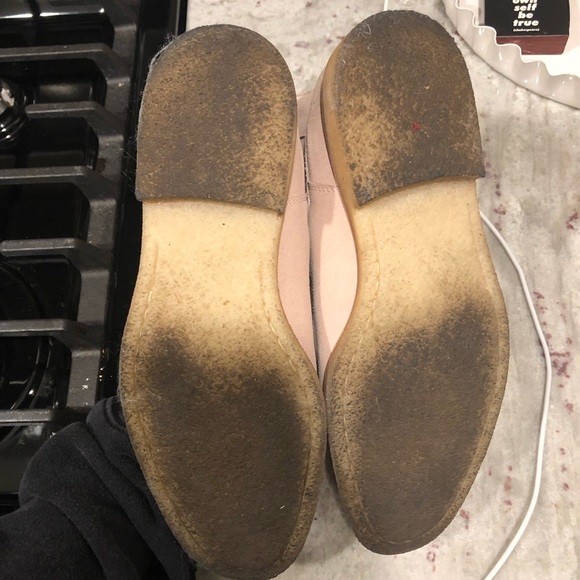 Woman by Common Projects Pink Suede Chelsea Boot - Picture 7 of 8